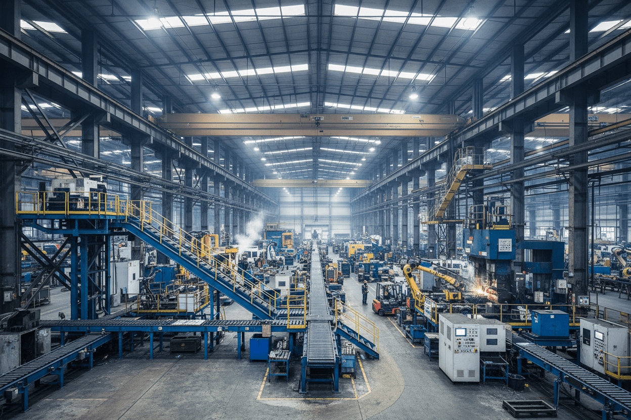 Hur optimerar man industriell produktion med rätt arbetsbord, förvaring och materialhantering? - Alvemo