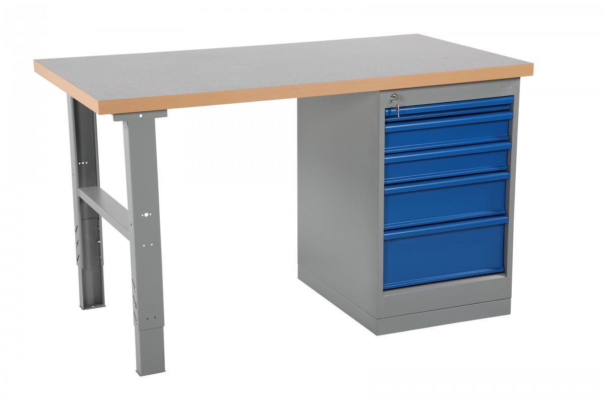 Arbetsbord m. HURTS - Välj längd och bordsskiva - Alvemo - Arbetsbord & Packstationer