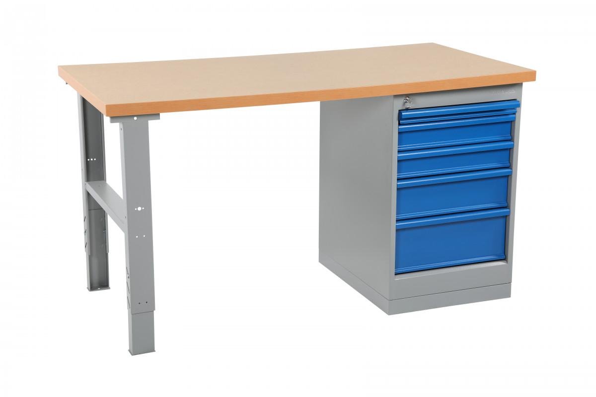 Arbetsbord m. HURTS - Välj längd och bordsskiva - Alvemo - Arbetsbord & Packstationer