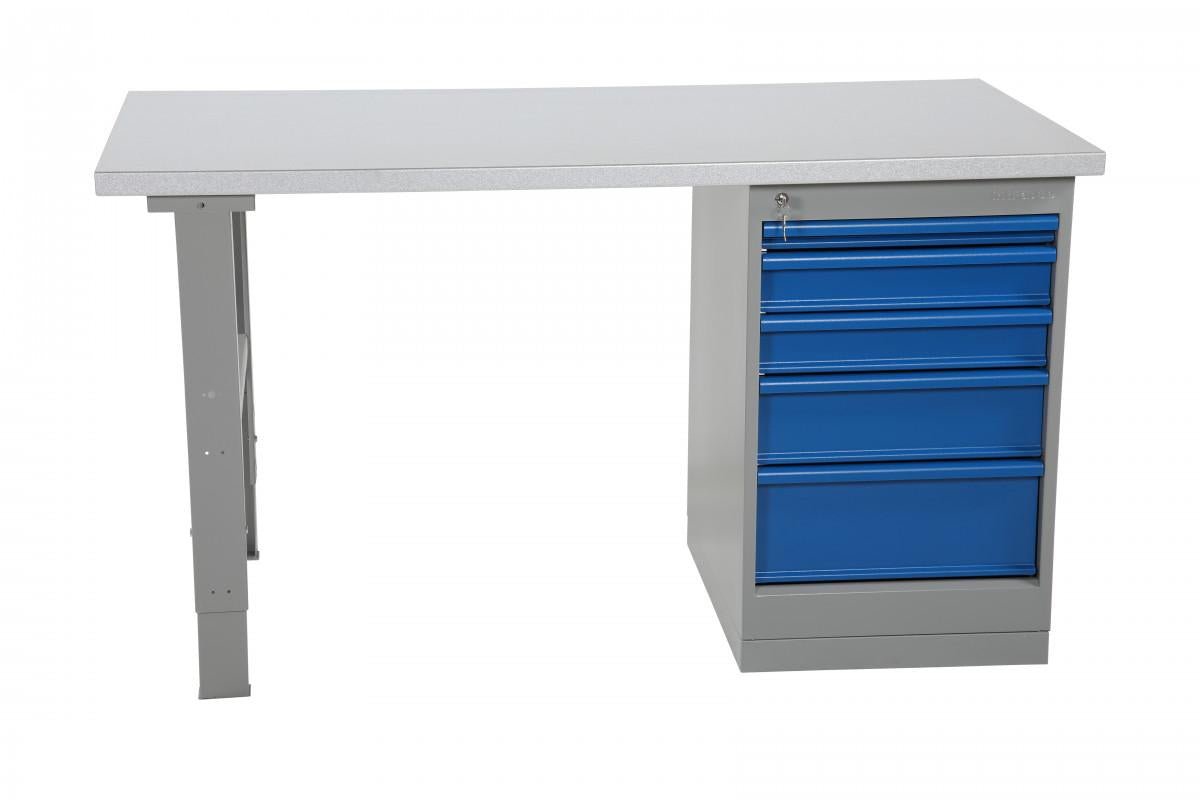 Arbetsbord m. HURTS - Välj längd och bordsskiva - Alvemo - Arbetsbord & Packstationer