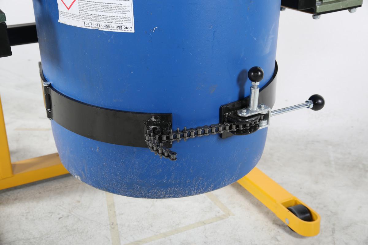 Fatvändare & staplare för 200L fat – DA45 (450 kg) - Alvemo - Avfallshantering & Miljö