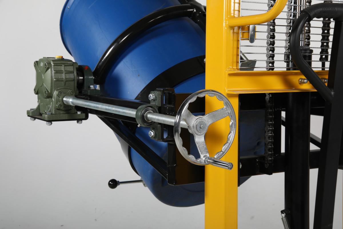 Fatvändare & staplare för 200L fat – DA45 (450 kg) - Alvemo - Avfallshantering & Miljö