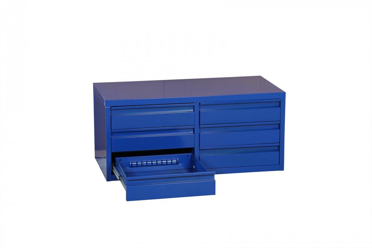 Hurts med 6 lådor till SWED 3 (Blå, 4010071010) - Alvemo - Skåpstillbehör