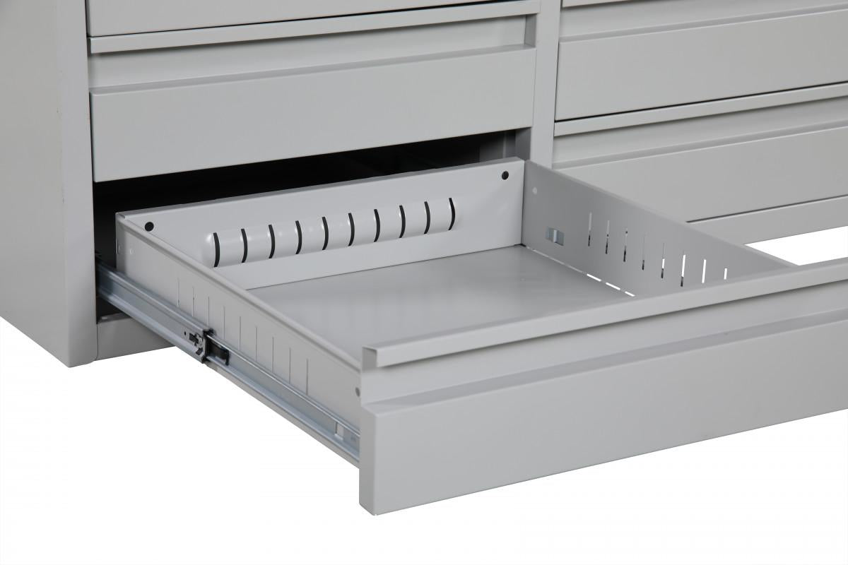 Lådsystem till INTRA Plåtskåp (Anpassningsbart för ditt skåp)