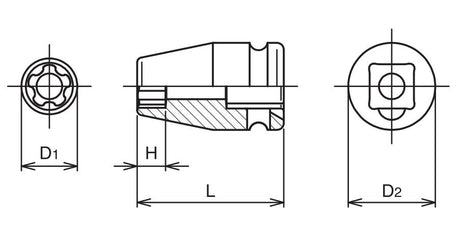 Hylsa EPRL 10 3/8" Torx Plus för Tesla - fordon (Från Ko - Ken) - Alvemo - EV - utrustning