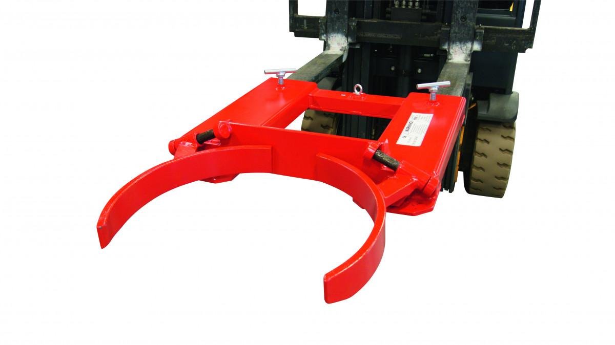 Klämaggregat för fat – DG40 (300 kg) för truck - Alvemo - Avfallshantering & Miljö