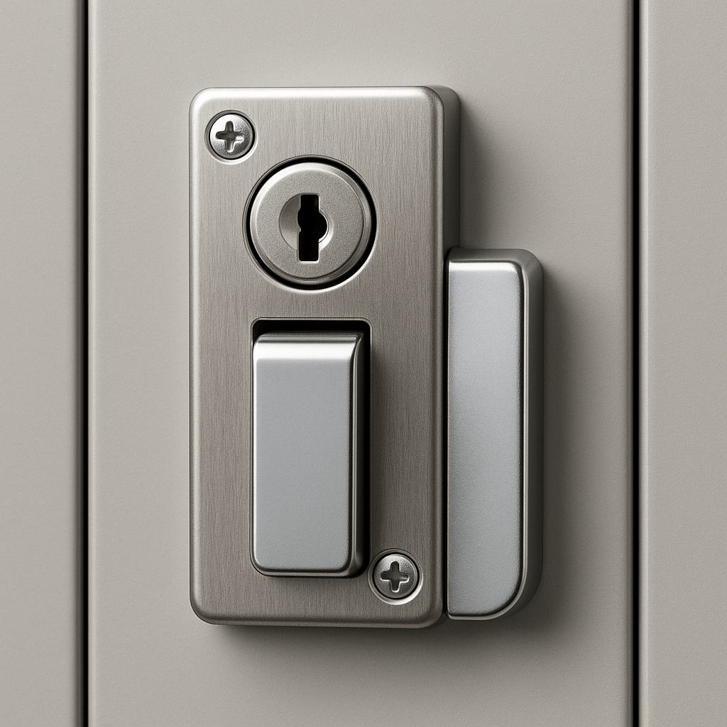 Lås till klädskåp, 2 nycklar - Alvemo - Skåpstillbehör