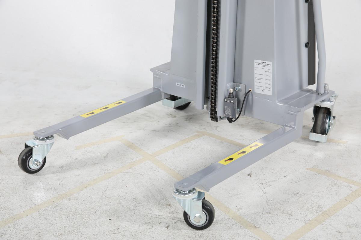 Lätt lyftvagn (Extra Kraftig) - E250N (Kap. 250 kg - Lyft. upp till 1500 mm) - Alvemo - Transport & Lyft