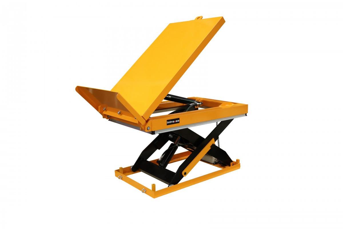 Lyftbord m. tilt, 1000 kg, 1300 x 850 mm - Alvemo - Transport & Lyft