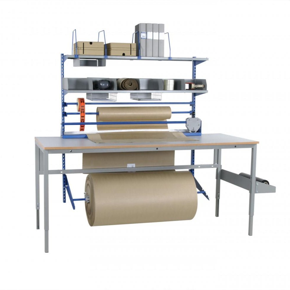 Pålitligt Packbordsset (Kombinera med 2000 mm arbetsbord) - Alvemo - Arbetsbord & Packstationer