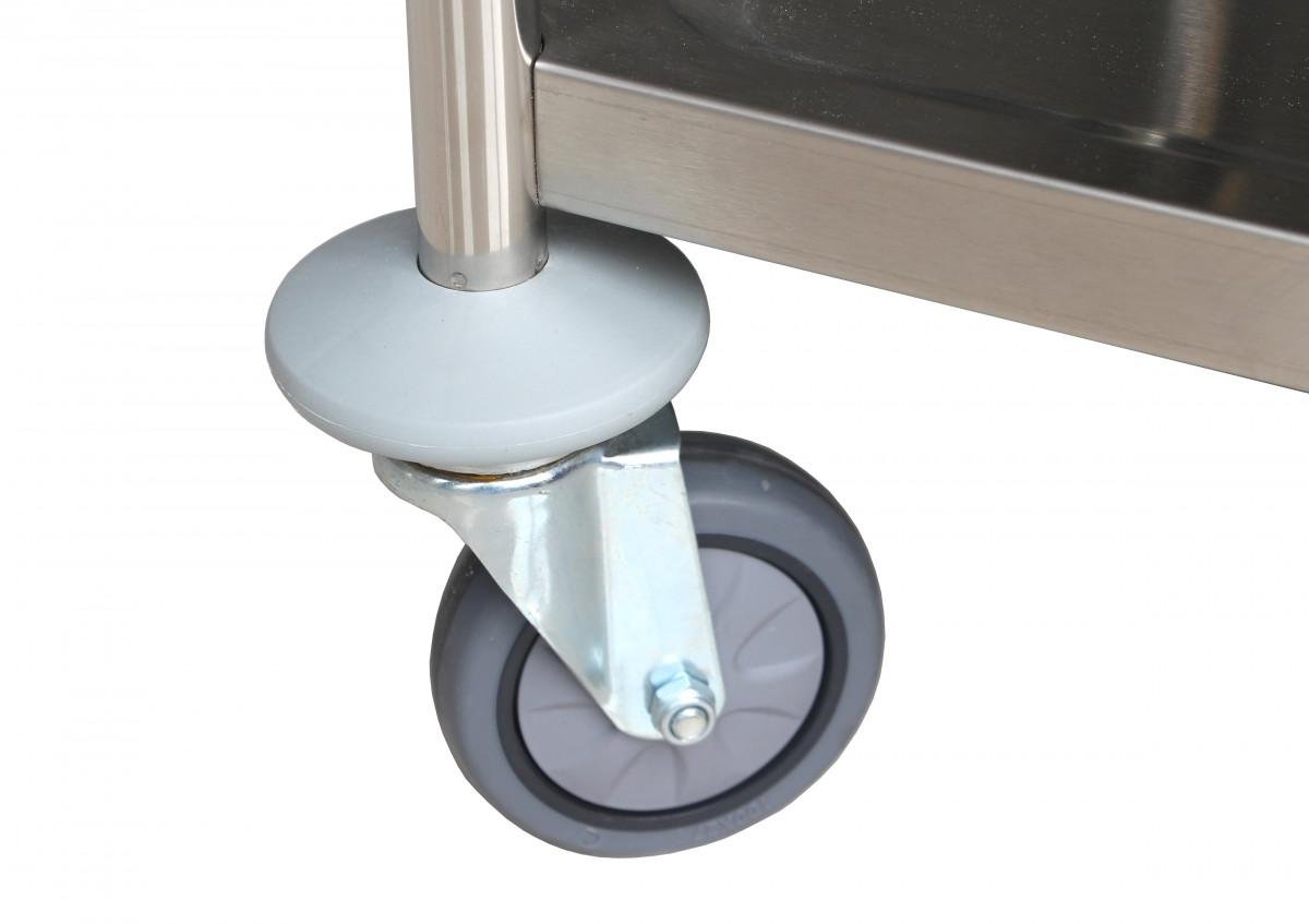 Plattformsvagn med hyllor (Rostfri) - Välj antal hyllplan - Alvemo - Transport & Lyft