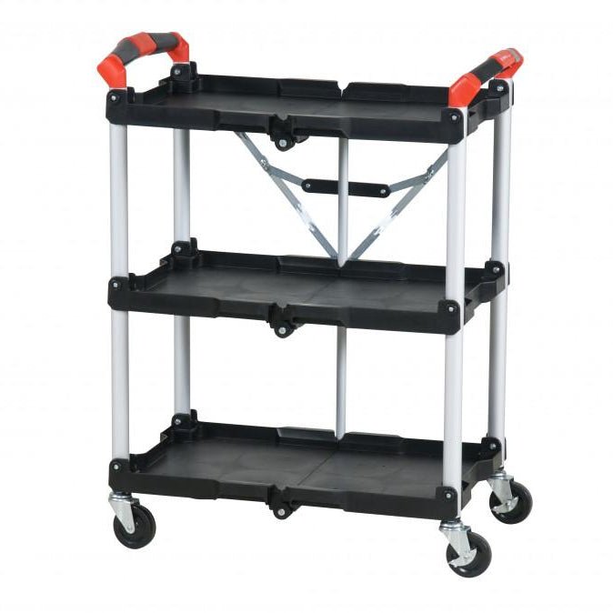 PV330 Plattformsvagn 3 plan hopfällbar - Alvemo - Transport & Lyft