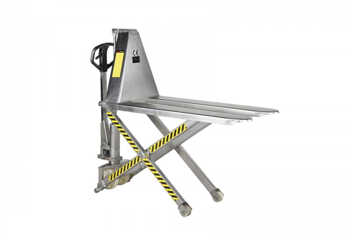 Saxlyftvagn Rostfri (1 000 kg) - Alvemo - Transport & Lyft