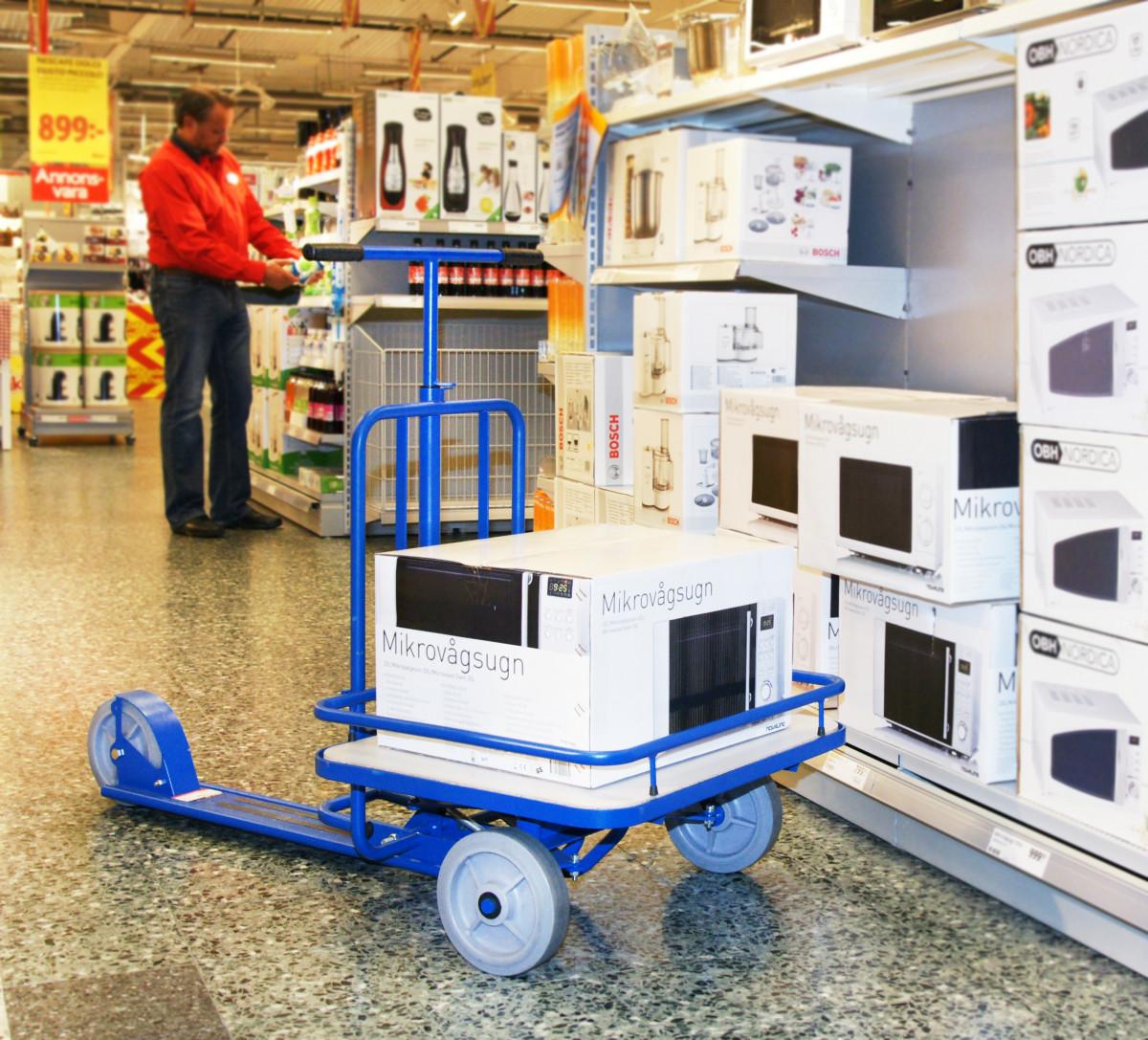 Sparkflakcykel, blå - Alvemo - Transport & Lyft