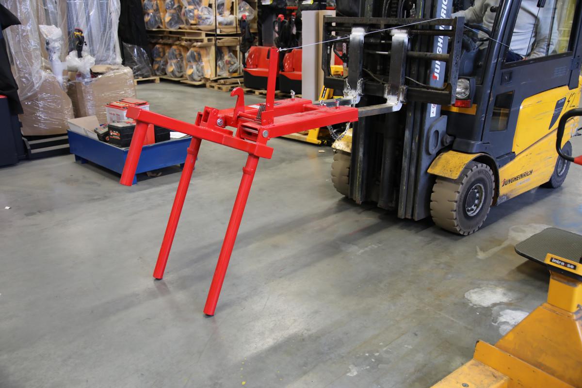 Tiltaggregat för 200L fat – DR400 fatlyft (400 kg) - Alvemo - Avfallshantering & Miljö