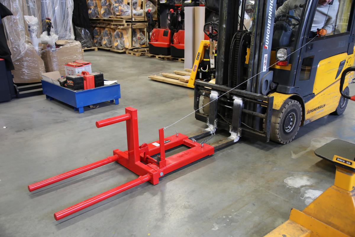 Tiltaggregat för 200L fat – DR400 fatlyft (400 kg) - Alvemo - Avfallshantering & Miljö