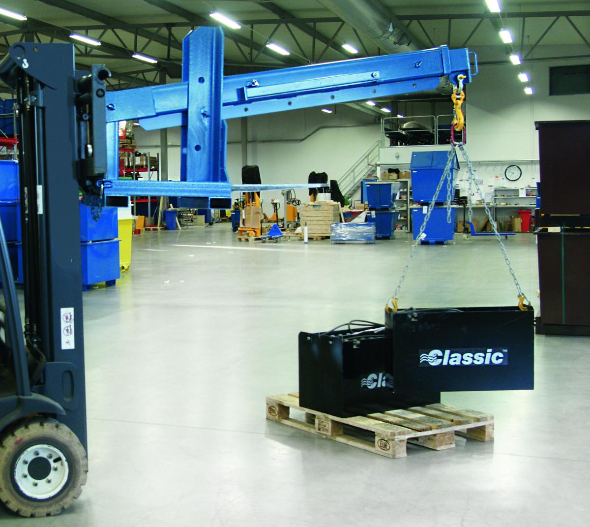 Truckkran, ställbar 2300 kg, Kapacitet 2000 kg - Alvemo - Reservdel