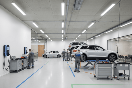Minsta krav för elbilsreparation – vad krävs för att arbeta lagligt och lönsamt? - Alvemo