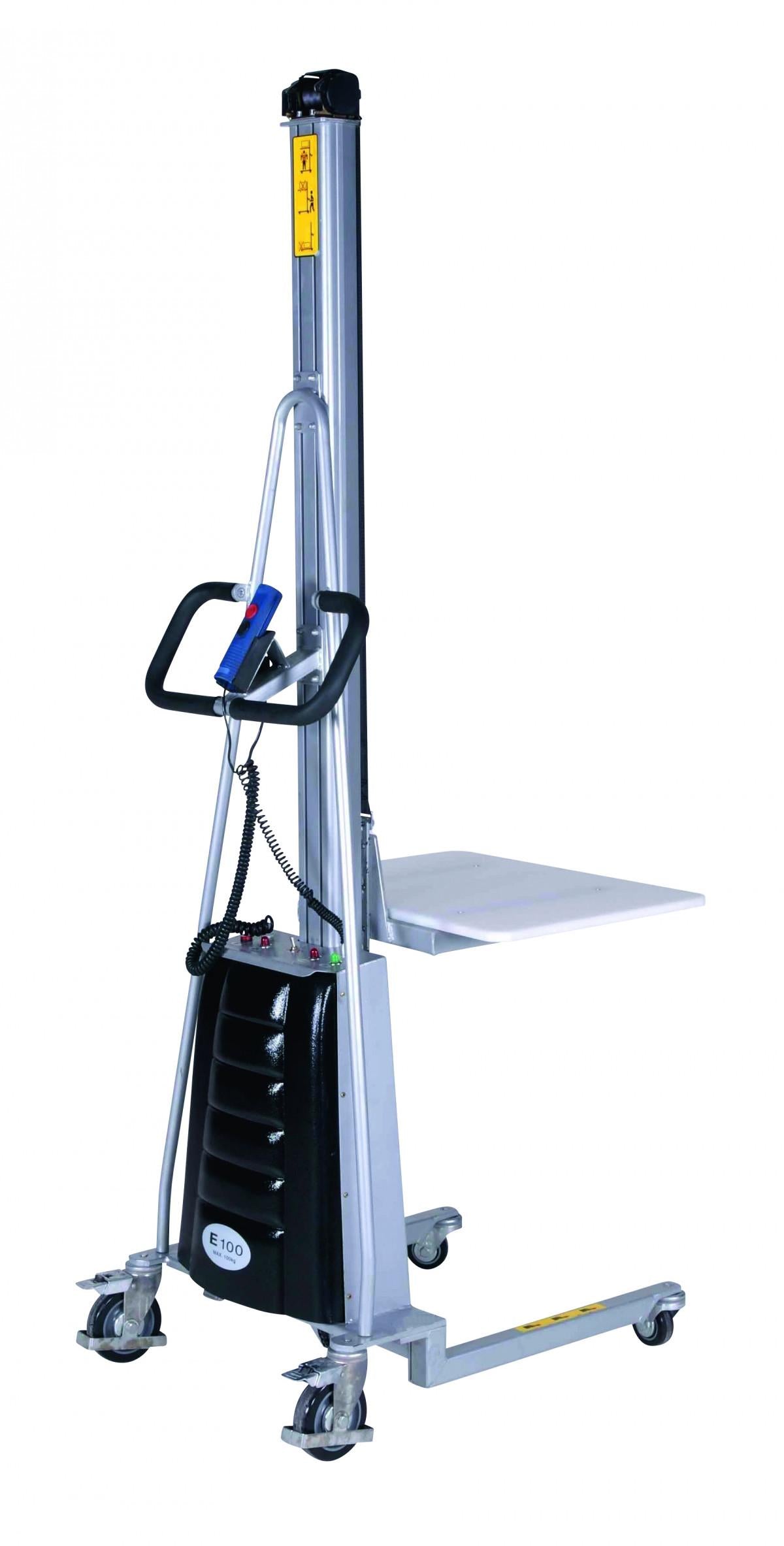 Lätt lyftvagn - E100A (Kap. 100 kg - Lyft. upp till 1700 mm)