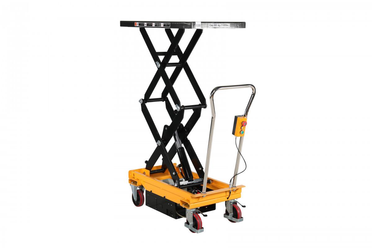 Elektriskt mobilt lyftbord med sax - ES50D (1010x520 mm)