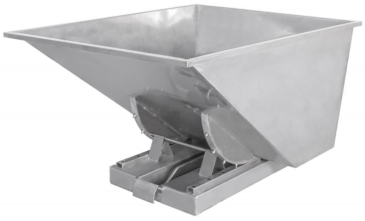 Rostfri Tippcontainer TIPPO TS - Välj ståltyp och volym