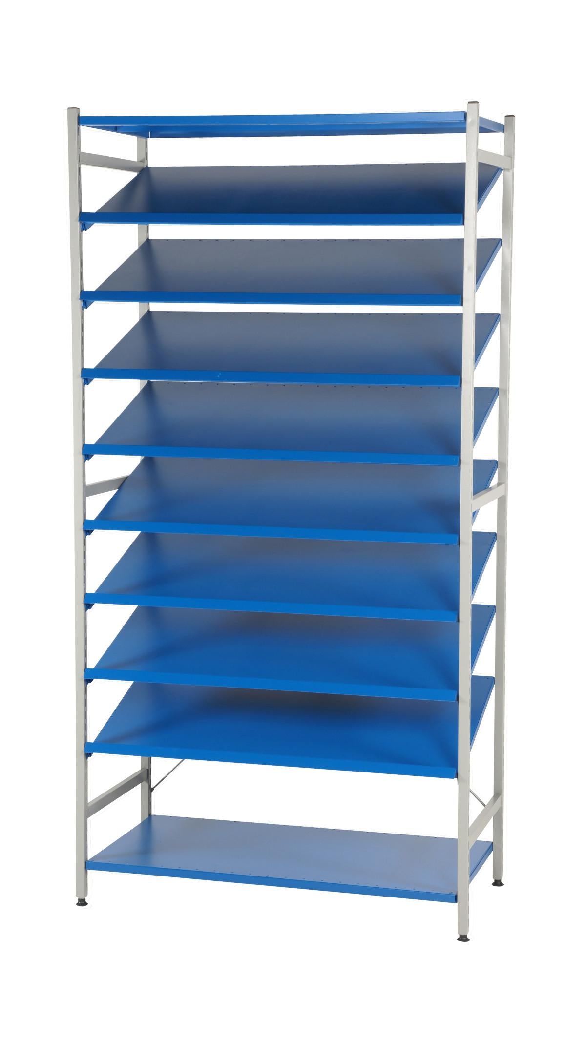 HYLLO Vinkelpaket 1 (8 hyllplan, 1000 mm, grund)