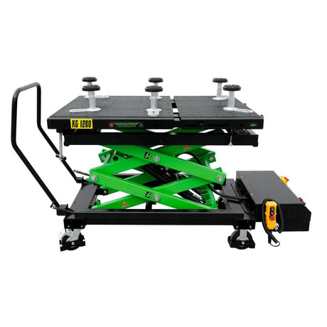 Batterilyft 1200 kg med fästen - JBM - Alvemo - EV - utrustning
