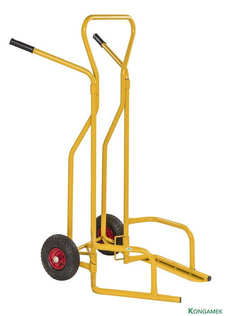 Däckkärra KMD1 – 200 kg, luftgummihjul (1300×840 mm) - Alvemo - Vagnar & Transport