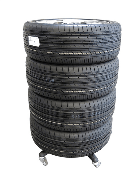 Däcktralla KMD2 – 120 kg, 5 länkhjul (650×650 mm) - Alvemo - Vagnar & Transport