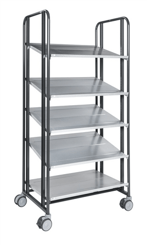 Ergonomisk plockvagn Serie 168 (5 plan, hög höjd 1850 mm, 250 kg) - Alvemo - Vagnar & Transport