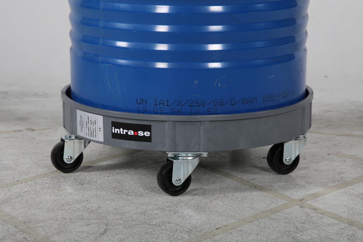 Fatvagn för 200L fat – SD55E fattrall i plast (400 kg) - Alvemo - Avfallshantering & Miljö