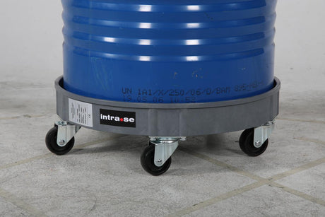 Fatvagn för 200L fat – SD55E fattrall i plast (400 kg) - Alvemo - Avfallshantering & Miljö