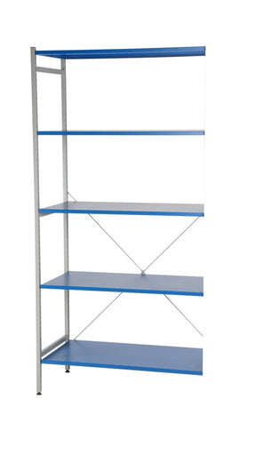 HYLLO Expandpaket 1 (5 hyllplan, 1000 mm, påbyggnad) - Alvemo - Förvaring & Skåp