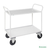 Hyllvagn 2 plan, helsvetsad (1080x450 mm) – 400 kg - Alvemo - Vagnar & Transport