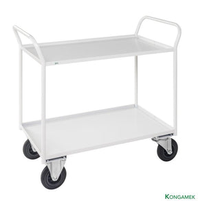 Hyllvagn 2 plan, helsvetsad (1080x450 mm) – 400 kg - Alvemo - Vagnar & Transport