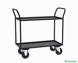 Hyllvagn 2 plan, helsvetsad (1080x450 mm) – 400 kg - Alvemo - Vagnar & Transport
