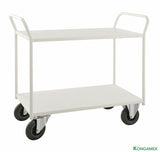 Hyllvagn 2 plan, helsvetsad (1080x450 mm) – 400 kg - Alvemo - Vagnar & Transport