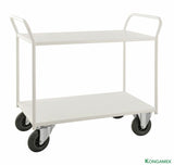 Hyllvagn 2 plan, helsvetsad (1080x450 mm) – 400 kg - Alvemo - Vagnar & Transport