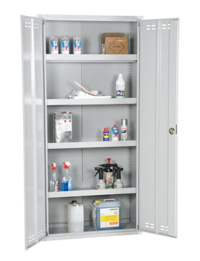 Kemikalieskåp Läckagesäkert (4 hyllplan) - Alvemo - Förvaring & Skåp