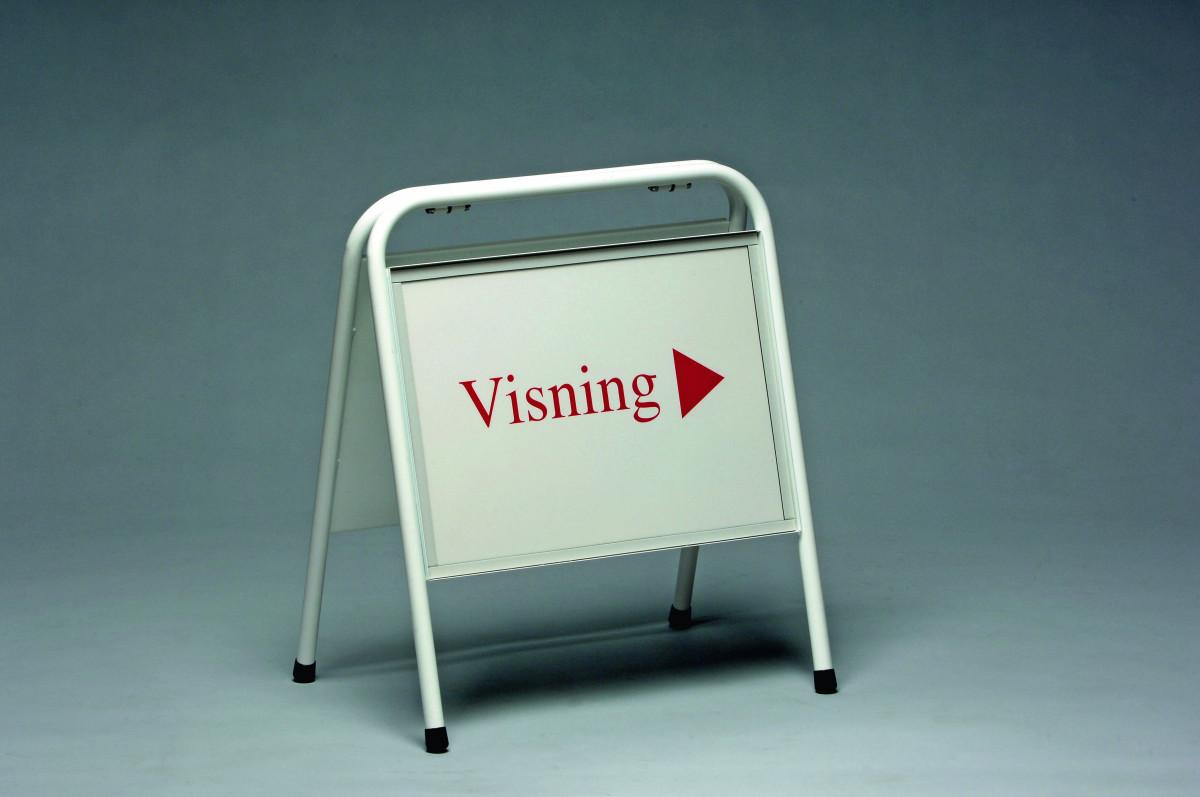 Mini Skylt - A3 (Vit) - Alvemo - 