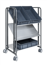 Plockvagn Serie 168 ERGO – 3 plan (250 kg) - Alvemo - Vagnar & Transport