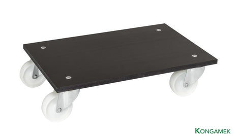 Plywoodtralla med gummimatta 600x600 mm – 300 kg - Alvemo - Vagnar & Transport