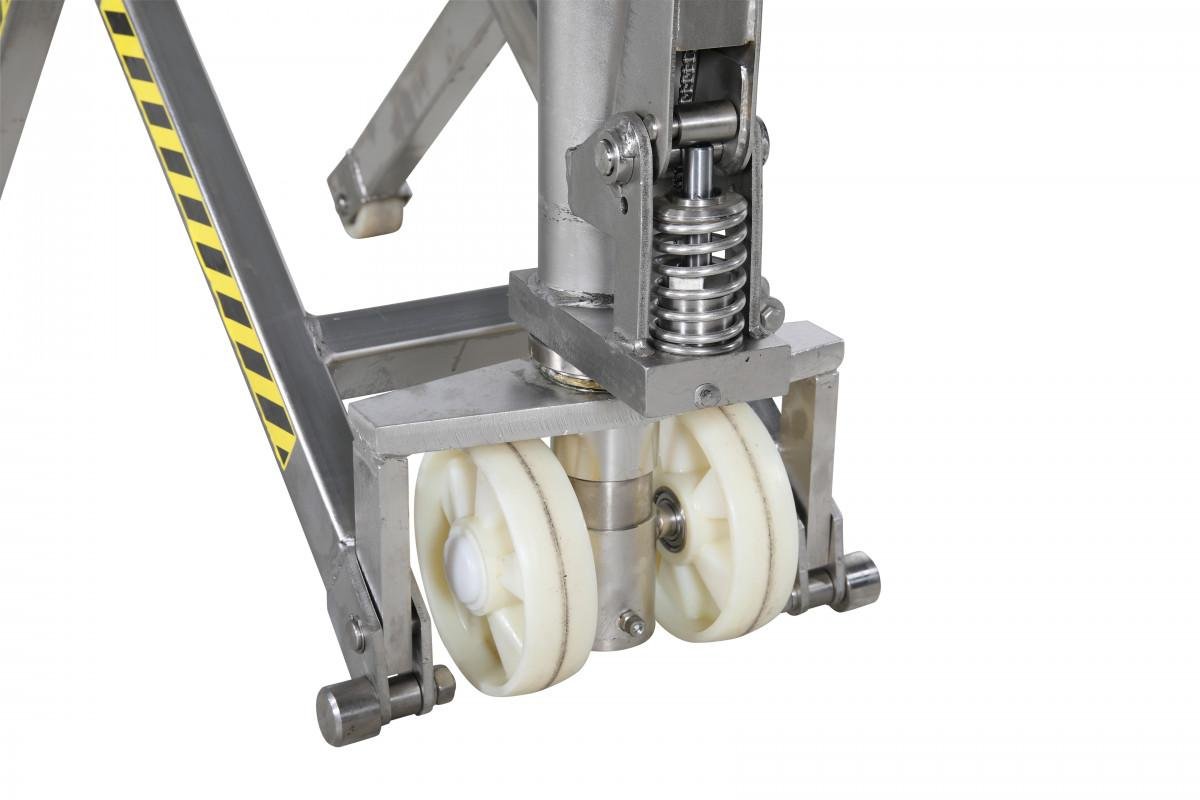 Saxlyftvagn Rostfri (1 000 kg) - Alvemo - Transport & Lyft