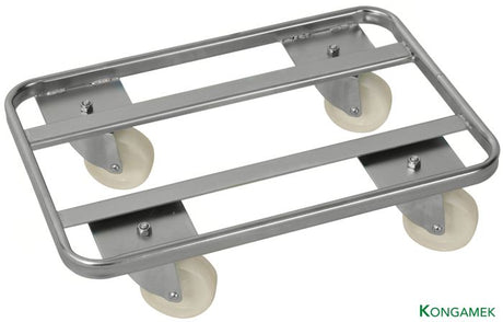 Stålförzinkad tralla 800x600 mm – 300 kg - Alvemo - Vagnar & Transport