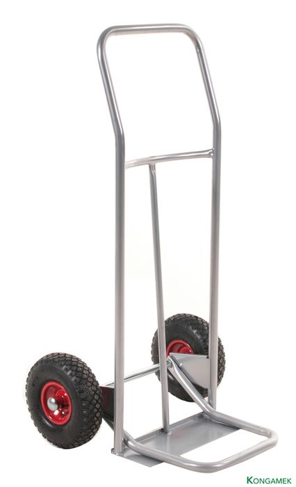 Stor Magasinkärra – 150 kg, luftgummihjul (600×600 mm) - Alvemo - Vagnar & Transport