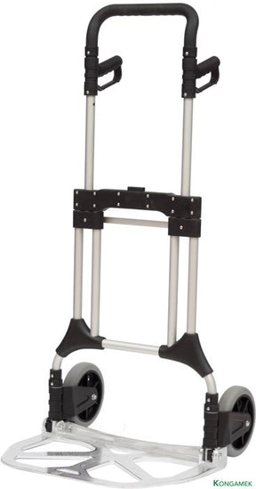 Vikbar magasinkärra – 200 kg, aluminium (600×600 mm) - Alvemo - Vagnar & Transport